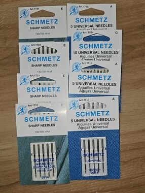 Schmetz Sharp Sewing Machine Needles Size 90/14